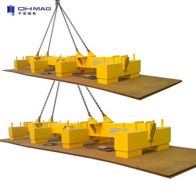 quality Souleveur magnétique 1 Ton Rectangular Magnet Spreaders de tôle de chargement de Rebars factory